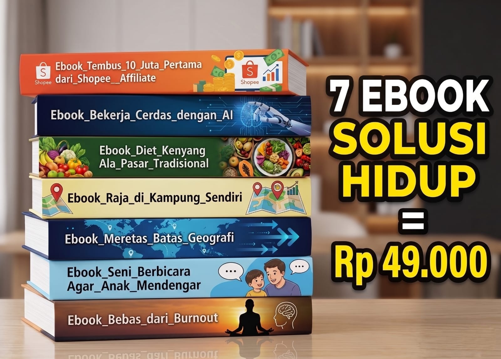 Mockup Bundle 7 Ebook